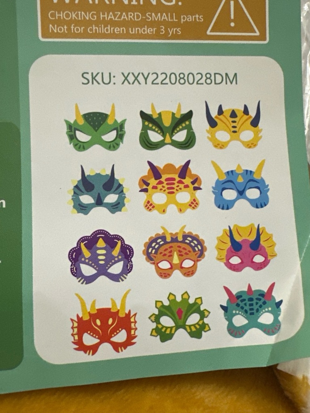 Kids Dragon Costume Masks - diy project